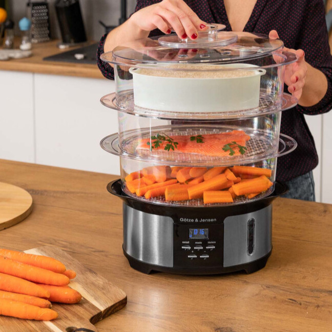 Götze & Jensen - Parowar – nowoczesne gotowanie na parze