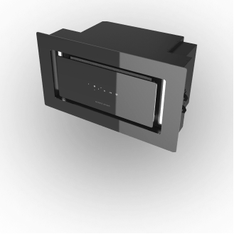 Götze & Jensen - Okap GÖTZE & JENSEN BH905KG Czarny 600m3-h 64dB klasa B