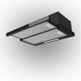 Götze & Jensen - Okap GÖTZE & JENSEN TH210KM Czarny 333m3-h 64dB klasa C