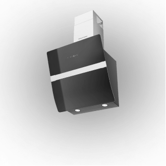 Götze & Jensen - Okap GÖTZE & JENSEN VH661XT Czarny