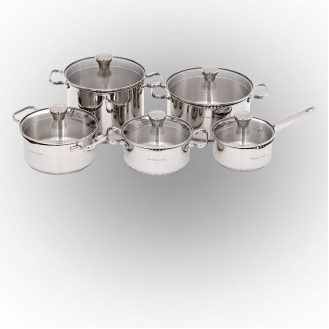 Götze & Jensen - Zestaw garnków GÖTZE & JENSEN Montana CS500 (10 elementów)