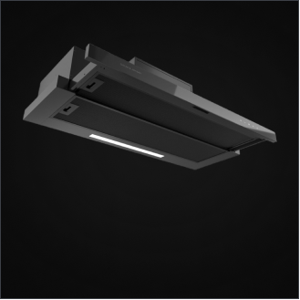 Götze & Jensen - Okap GOTZE & JENSEN TH600KT Czarny 470m3-h 60dB klasa B Timer